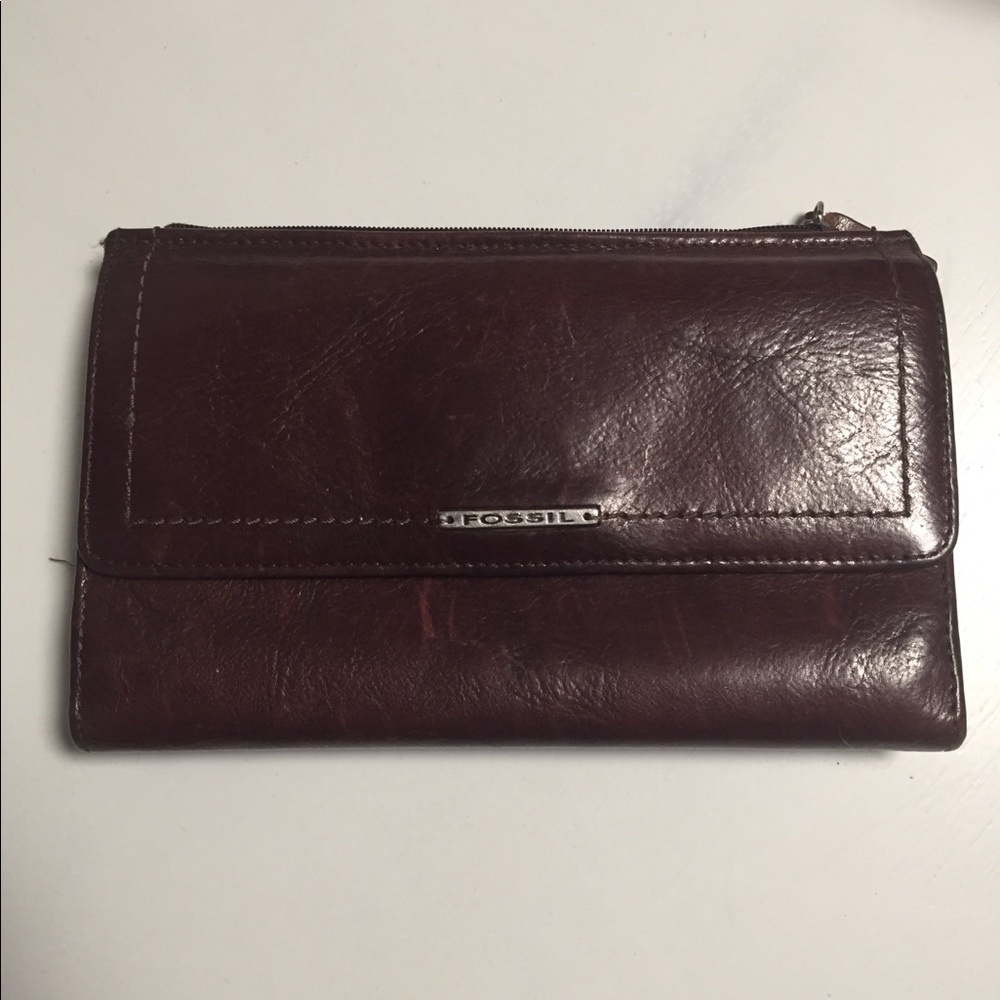 Leather Fossil Wallet